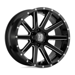 XD Series – XD818 HEIST – Black – 20″x10″ -24mm – Summer Wheels – XD81821063324N